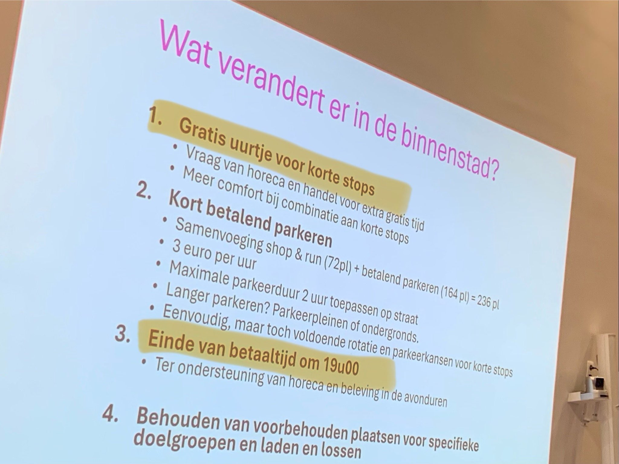 Aanpassingen parkeerbeleid Hasselt